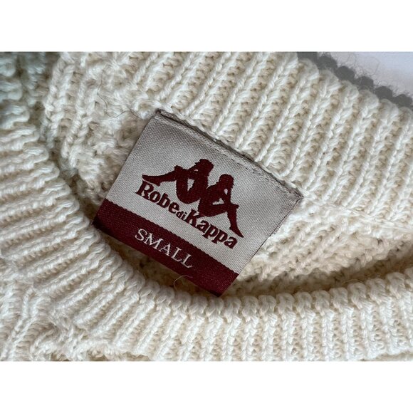 Robe di Kappa Cable Knit Sweater in Ivory - Picture 3 of 4